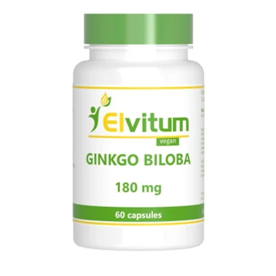 Afbeelding van Elvitaal/elvitum Ginkgo Biloba, 60 stuks