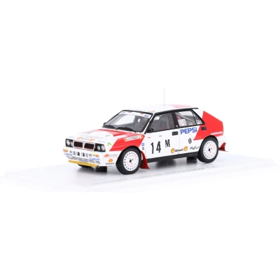 Afbeelding van Lancia Delta Integrale 16V Spark Modelauto 1:43 1991 Luis Monzon / Alex Romani Marlboro Rally Team