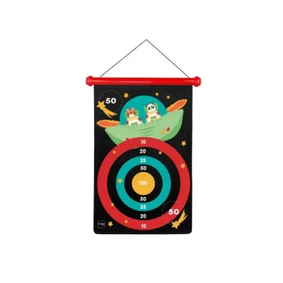 Afbeelding van Scratch Active Play: MAGNETISCHE DARTS Astronaut 36x55cm, 2 zijdig bedrukt, in tube, 5+