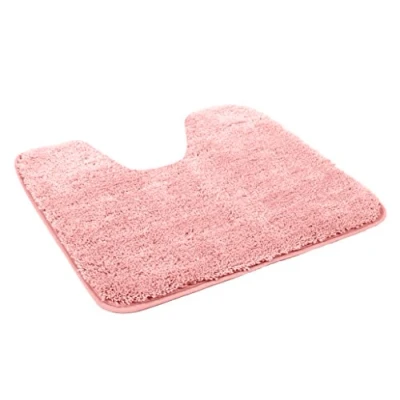 Afbeelding van Kinzler J 10002/103 Roze Badmat, Microvezel, 50x55 cm met Uitsparing