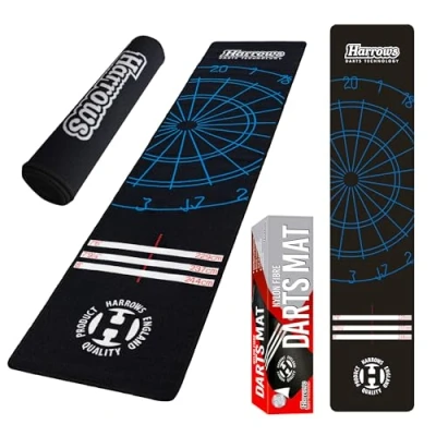 Afbeelding van Professional Darts Mat Carpet Harrows