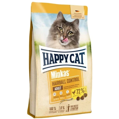 Afbeelding van Happy Cat Minkas Haarbal Controle Gevogelte 500g