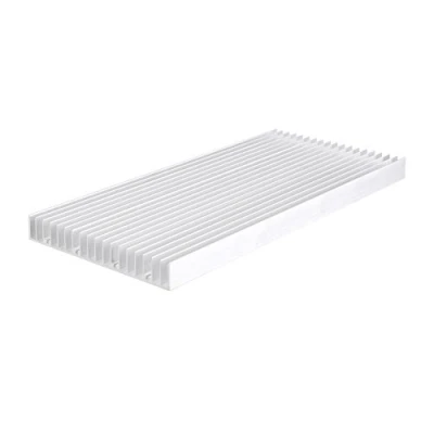 Afbeelding van Aluminium koellichaam voor LED verlichting 8 stuks 3W LED&#039;s of 20 1W LED&#039;s, 300x140x20mm