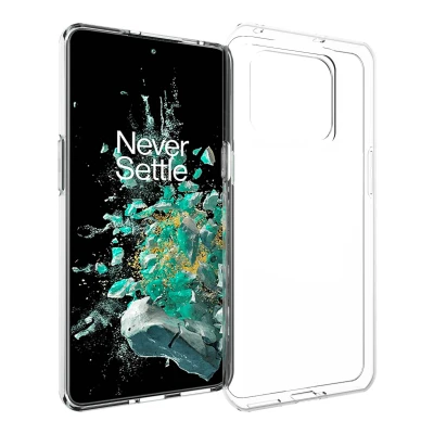Afbeelding van OnePlus 10T Hoesje Siliconen en TPU (zacht) Accezz Backcover/Softcase Transparant Telefoonhoesje