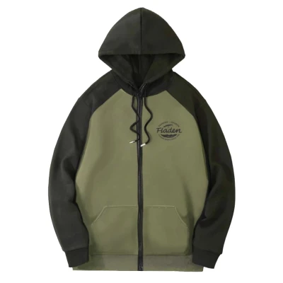 Afbeelding van Fladen Hoody Jacket Duo Green Perch Vis Vest XXL trui