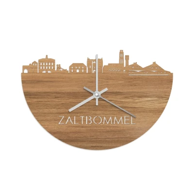 Afbeelding van Skyline Klok Zaltbommel Eiken