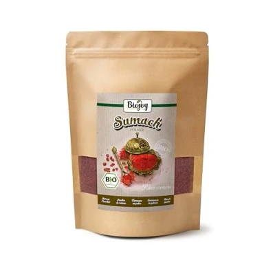 Afbeelding van Biojoy Biologisch Sumak Kruid (500 g), Poeder Turks, 5% Steenzout