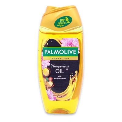 Afbeelding van 6x Palmolive douchegel Wellness Revive met macadamia olie/etherische oliën 250ml