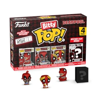 Afbeelding van Deadpool Bitty Pop! Vinyl Figure 4 Pack Dinopool 2,5 cm