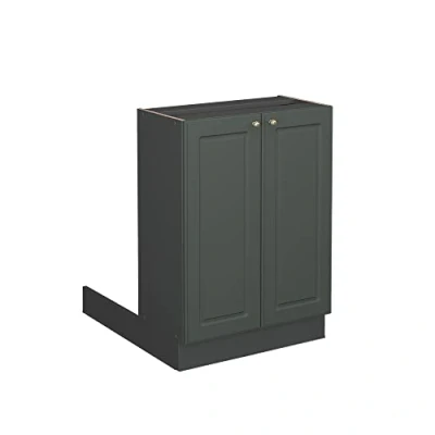 Afbeelding van Vicco Keukeneiland Fame Line, Groen Goud Landhuis/Antraciet, 60 cm zonder werkblad