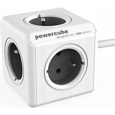 Afbeelding van Allocacoc PowerCube Extended Grijs 1,5 Meter (FR)