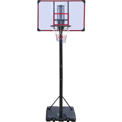 Afbeelding van Engelhart Basketbalpaal verstelbaar 270 305 cm met standaard Basketbalstandaard mobiel &amp; verrijdbaar