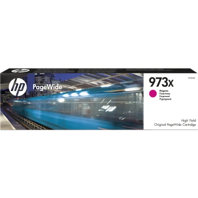 Afbeelding van HP 973X (F6T82AE) Inktcartridge Magenta Hoge capaciteit