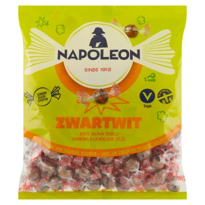 Afbeelding van Napoleon Zwart Wit Zuurtjes 1 Kilo