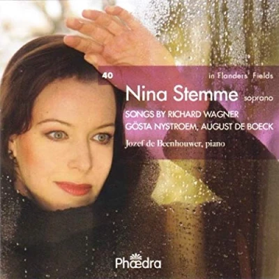 Afbeelding van Nina Stemme &amp; Jozef De Beenhouwer In Flanders&#039; Fields 40: Songs By Richard Wagner (CD)