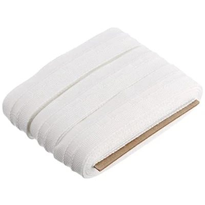 Afbeelding van Gardinia Universele gordijnband, 100% polyester, wit, 10 m