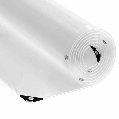 Afbeelding van vidaXL Plantenafdekking met zeilringen 3x6 m PVC