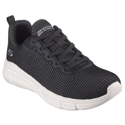 Afbeelding van Skechers Bobs B Flex Visionary Essence Sneakers voor dames, Zwart Wit, 38 EU