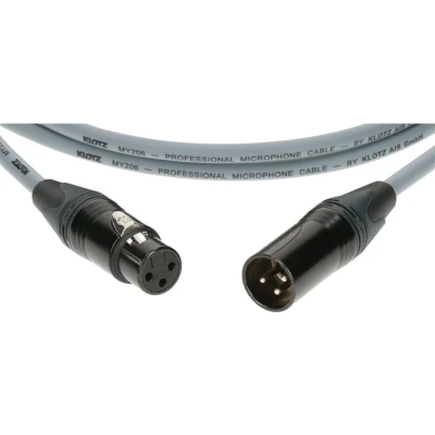 Afbeelding van Klotz M1FM6N0750 Microfoonkabel grauw 7,5 m