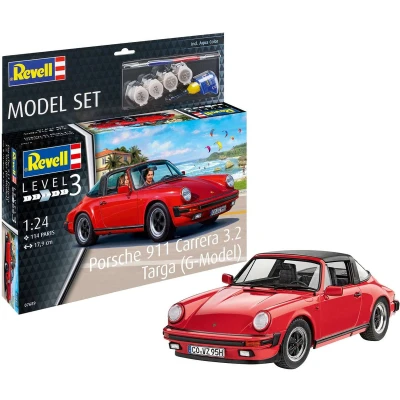 Afbeelding van Revell Model Set Porsche 911 Carrera 3.2 Targa (G Model)