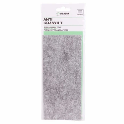 Afbeelding van Benson Anti Krasvilt Zelfklevend 20 x 9 cm Grijs