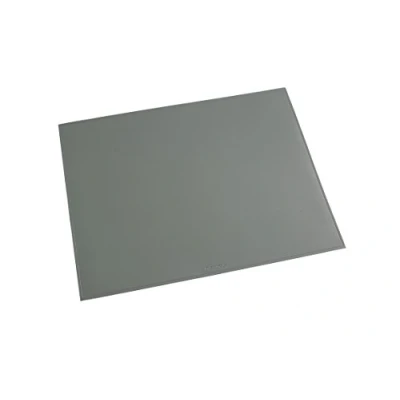 Afbeelding van Läufer 40653 Durella bureauonderlegger, 52 x 65 cm, grijs, antislip onderlegger voor hoog schrijfcomfort, afwasbaar