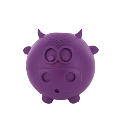 Afbeelding van PetSafe BB FUN COW ML 11 Busy Buddy Olifant hondenspeelgoed, vulbare snackbal, tandverzorging voor honden, middengroot