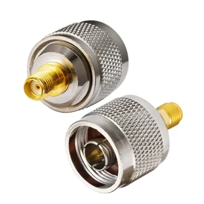 Afbeelding van Vecys SMA Adapter N Type Female naar Male voor Wi Fi Antenne Kabel WLAN Draadloze Wifi Router (2 stuks)
