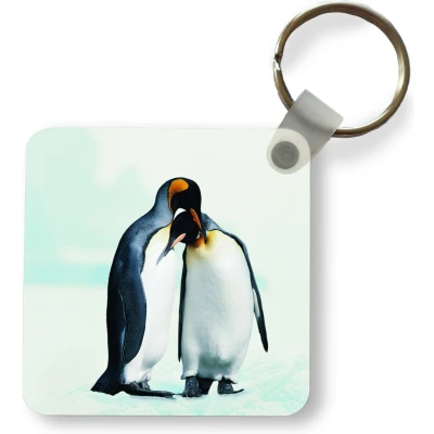 Afbeelding van Sleutelhanger Uitdeelcadeautjes Pinguïns Sneeuw Familie Plastic