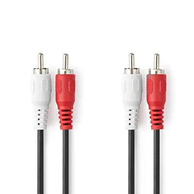 Afbeelding van Tulp kabel Nedis 10 meter (Stereo)