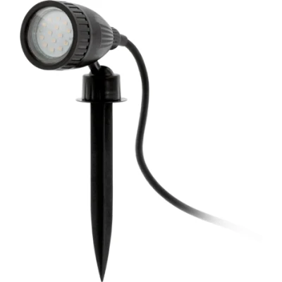 Afbeelding van Grondspie 1 Gu10 LED Zwart Nema Eglo