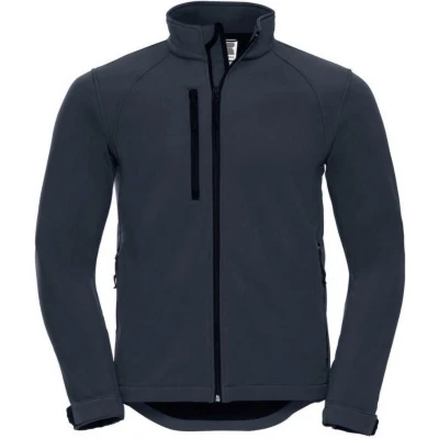Afbeelding van Russell Heren Waterbestendig &amp; Winddicht Softshell jasje (Franse Marine) Maat 2XL