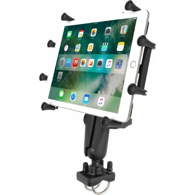 Afbeelding van Dubbele Stangbeugel Heavy Duty X Grip 10&quot; tablethouder