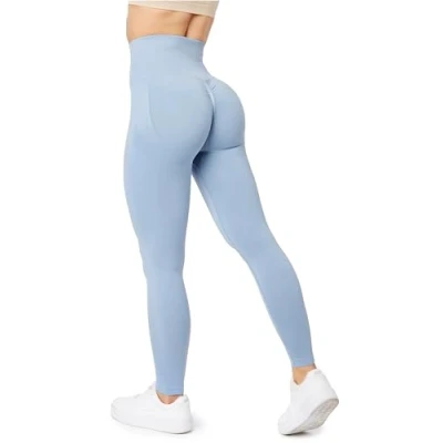 Afbeelding van Bellivalini PUSH UP Legging, Dames, Maat: Large, Lightblue