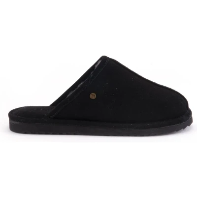 Afbeelding van Warmbat Australia Barron Pantoffels, Heren, Maat: 40, Dark blue Veloursleer