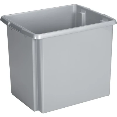 Afbeelding van SUNWARE Nesta Box (Zonder Deksel) 45 Liter 455 x 360 mm grijs