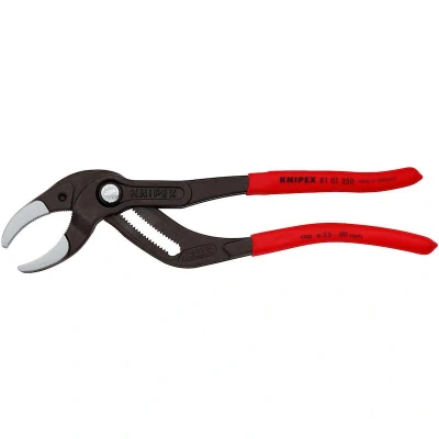 Afbeelding van Knipex sifon en connectorentang met anti slip kunststof bekleed zwart geatramenteerd gepolijst 250 mm 25 80 81 01