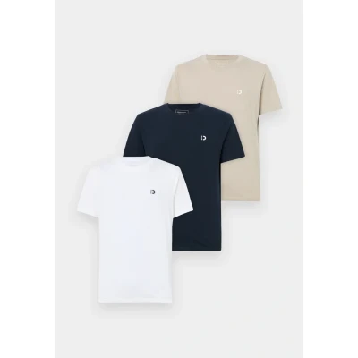 Afbeelding van TOM Tailor Denim 3 PACK Tshirt basic, Heren, Maat: Small, White
