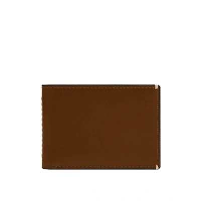 Afbeelding van Fossil Men&#039;s Westover Bi Fold Wallet, Brown, bruin, Small