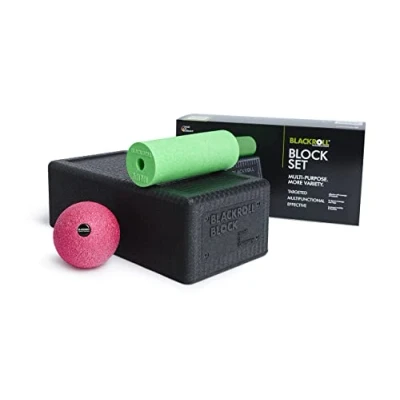 Afbeelding van Blackroll BLOCK SET Zwart, Groen, Roze Mintgroen, Foam