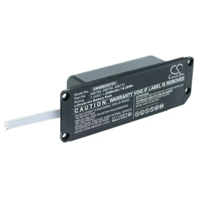 Afbeelding van vhbw Accu vervangt Bose 088772, 088789, 088796 voor luidsprekers, luidsprekers (2200mAh, 7,4V, Li Ion)