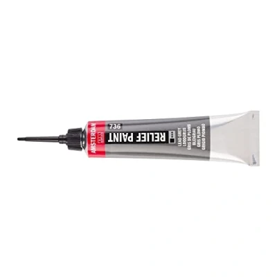Afbeelding van Relief Paint 736 Loodgrijs Amsterdam 20 ml