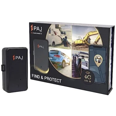 Afbeelding van PAJ GPS POWER FINDER 4G tracker Voertuigtracker Zwart