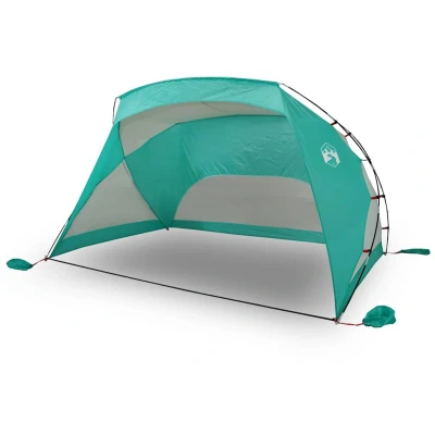 Afbeelding van VidaXL Strandtent 274x178x170/148 cm 185T polyester zeegroen