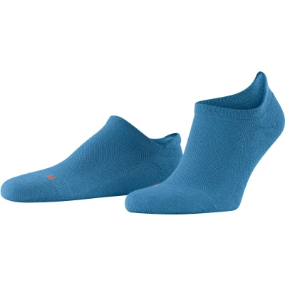 Afbeelding van FALKE Cool Kick kort eenkleurig functioneel materiaal sneakersokken enkelsokken unisex groen maat 37 38