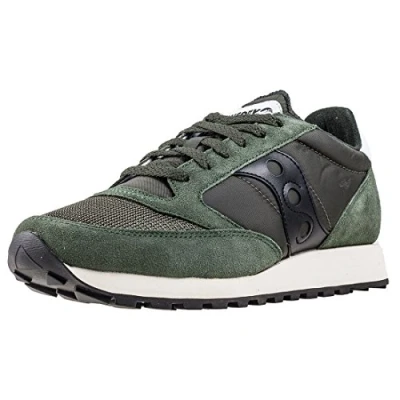 Afbeelding van Saucony Jazz Original Vintage Sportschoenen voor heren, Dark Green Black, 42.5 EU