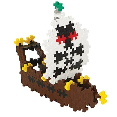 Afbeelding van Plus Basic Pirates Constructiespeelgoed Set Met Bouwstenen 360 Delige Bouwset Bouwspeelgoed Vanaf 3 Jaar