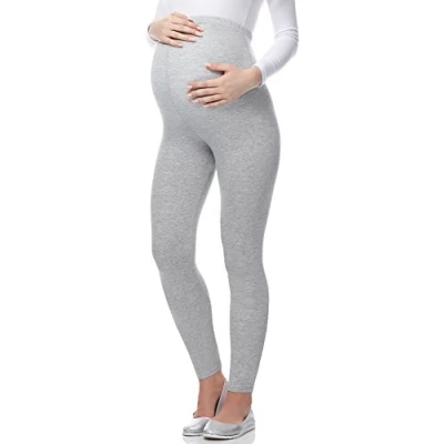 Afbeelding van BE Mammy Leggings 02 Dames Zwangerschapsleggings Lang Viscose Elasthan Gemêleerd S