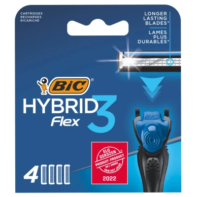 Afbeelding van Bic Hybrid Flex3 Scheermesjes
