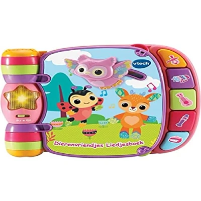 Afbeelding van VTech Baby Dierenvriendjes Liedjesboek Roze